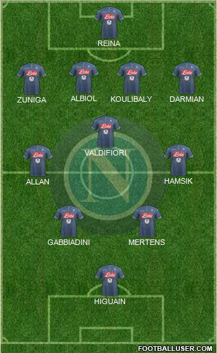 Napoli Formation 2015