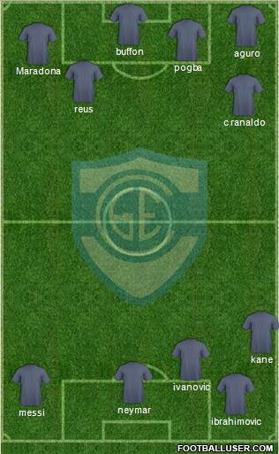 Gimnasia y Esgrima de Concepción del Uruguay Formation 2015