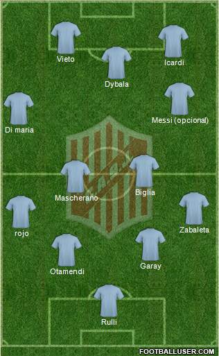 9 de Julio Formation 2015