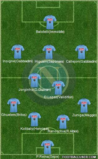 Napoli Formation 2015