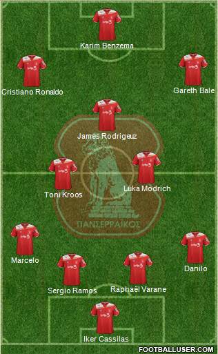 MGS Panserraikos Formation 2015
