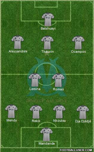 Olympique de Marseille Formation 2015