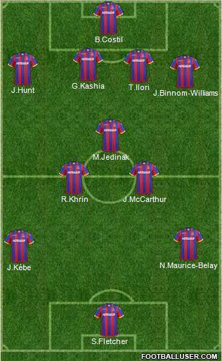 Crystal Palace Formation 2015