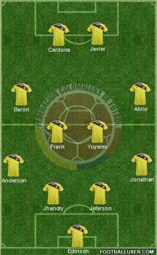 Colombia Formation 2015