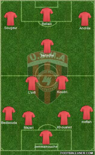 Union Sportive de la Médina d'Alger Formation 2015