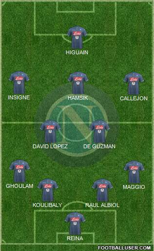 Napoli Formation 2015