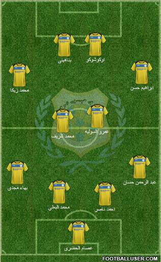 Ismaily Sporting Club Formation 2015
