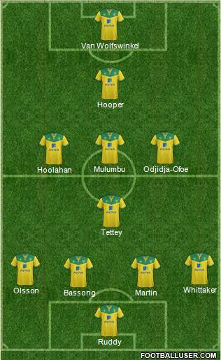Norwich City Formation 2015