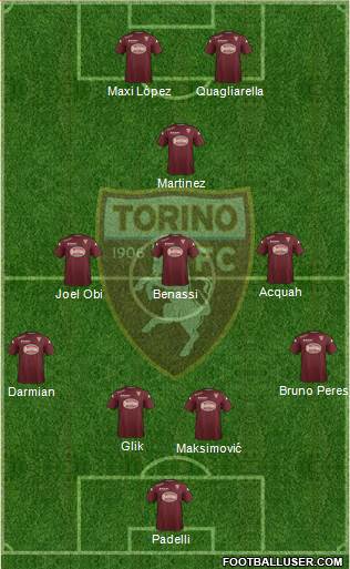 Torino Formation 2015