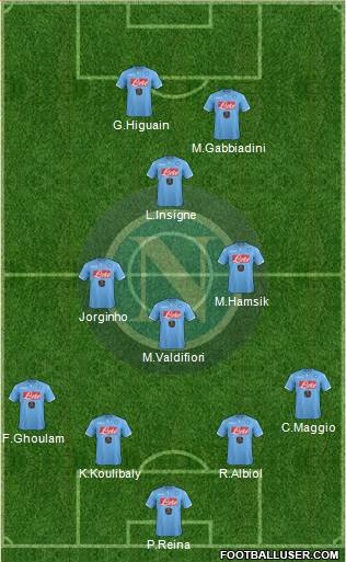 Napoli Formation 2015