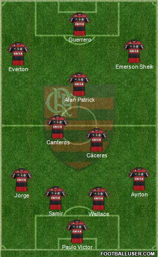 CR Flamengo Formation 2015