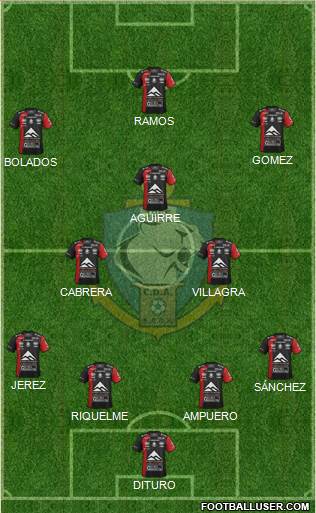CD Antofagasta S.A.D.P. Formation 2015