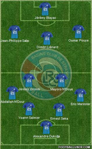 Racing Club de Strasbourg-Football Formation 2015