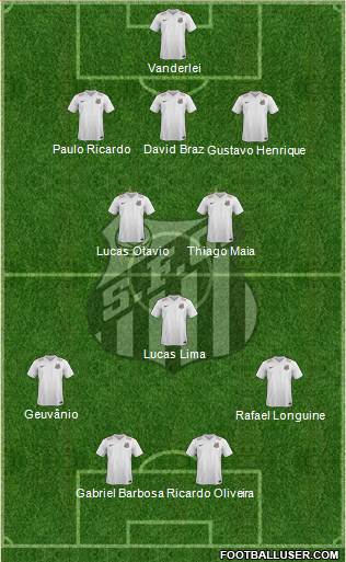 Santos FC Formation 2015