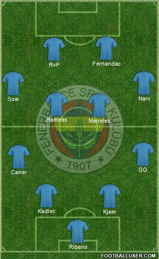 Fenerbahçe SK Formation 2015