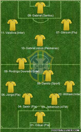 Brazil Formation 2015