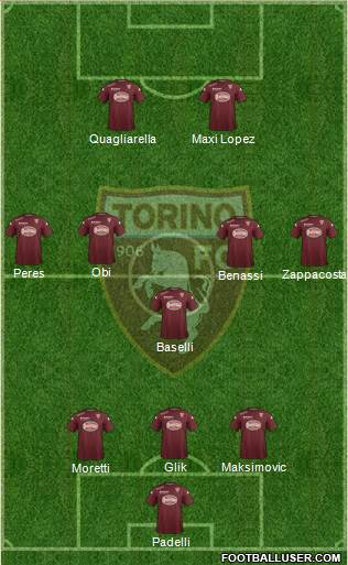 Torino Formation 2015