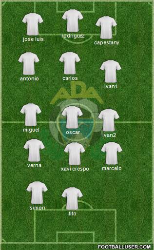 A.D. Alcorcón Formation 2015