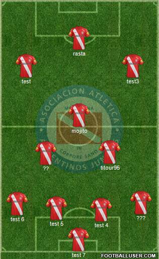 Argentinos Juniors Formation 2015