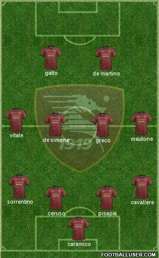Salernitana Formation 2015
