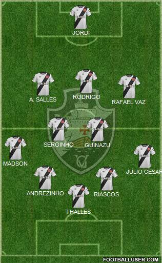 CR Vasco da Gama Formation 2015