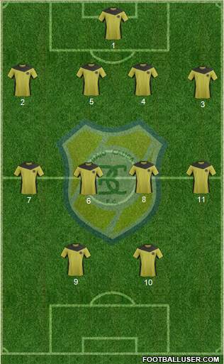 CD Itagüí Ditaires Formation 2015