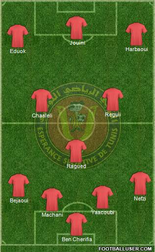 Espérance Sportive de Tunis Formation 2015
