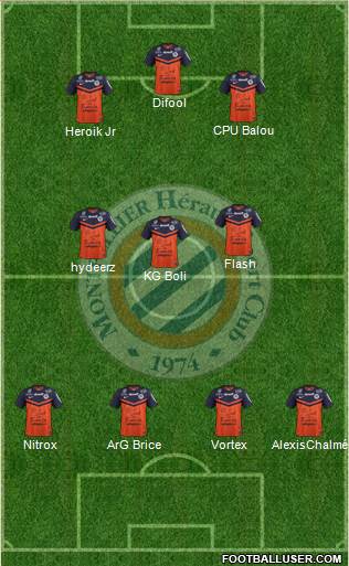 Montpellier Hérault Sport Club Formation 2015