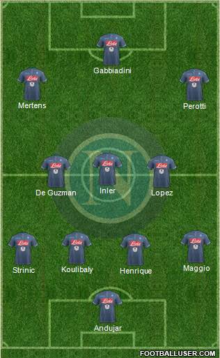 Napoli Formation 2015