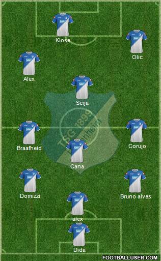 TSG 1899 Hoffenheim Formation 2015