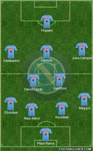 Napoli Formation 2015