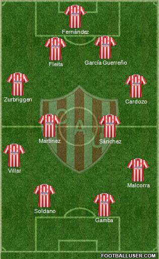 Unión de Santa Fe Formation 2015