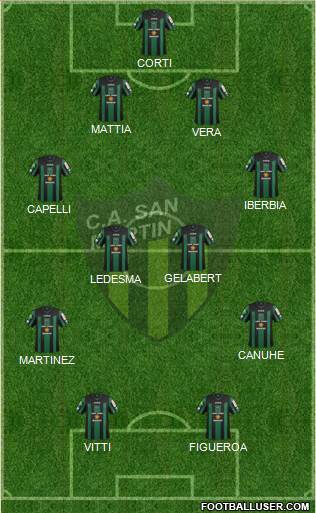 San Martín de San Juan Formation 2015
