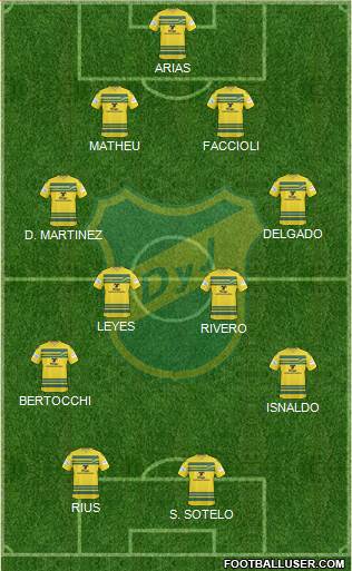 Defensa y Justicia Formation 2015