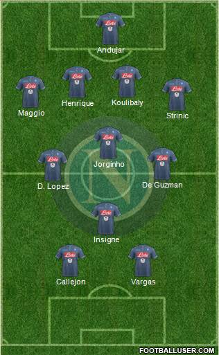 Napoli Formation 2015