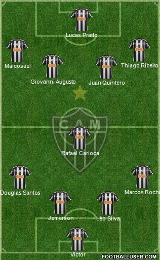 C Atlético Mineiro Formation 2015