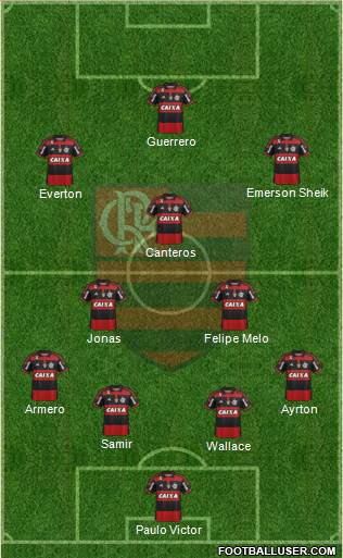 CR Flamengo Formation 2015