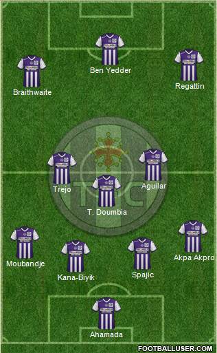 Toulouse Football Club Formation 2015