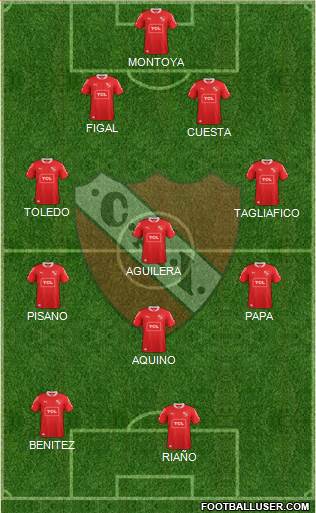 Independiente Formation 2015