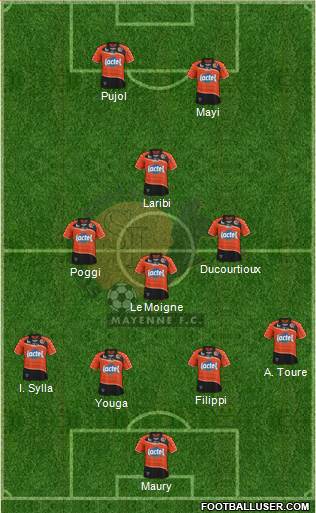 Stade Lavallois Mayenne FC Formation 2015