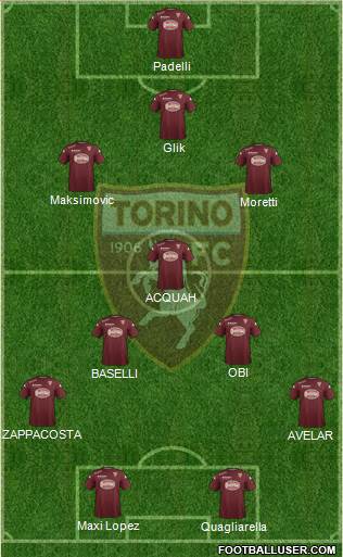 Torino Formation 2015