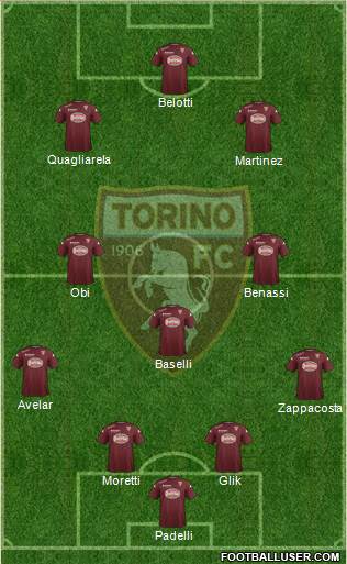 Torino Formation 2015
