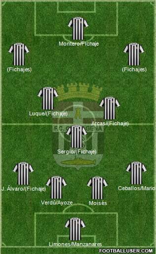 F.C. Cartagena Formation 2015