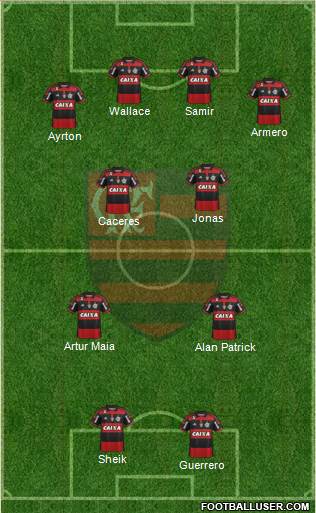 CR Flamengo Formation 2015