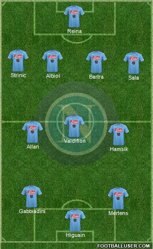 Napoli Formation 2015