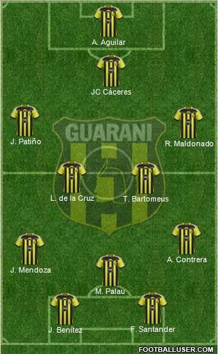 C Guaraní Formation 2015