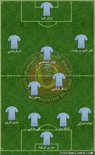 Espérance Sportive de Tunis Formation 2015