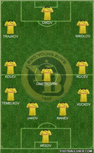 BSC Young Boys Formation 2015