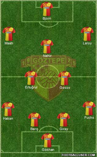 Göztepe A.S. Formation 2015