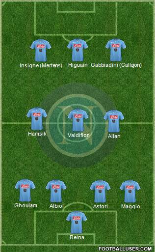 Napoli Formation 2015